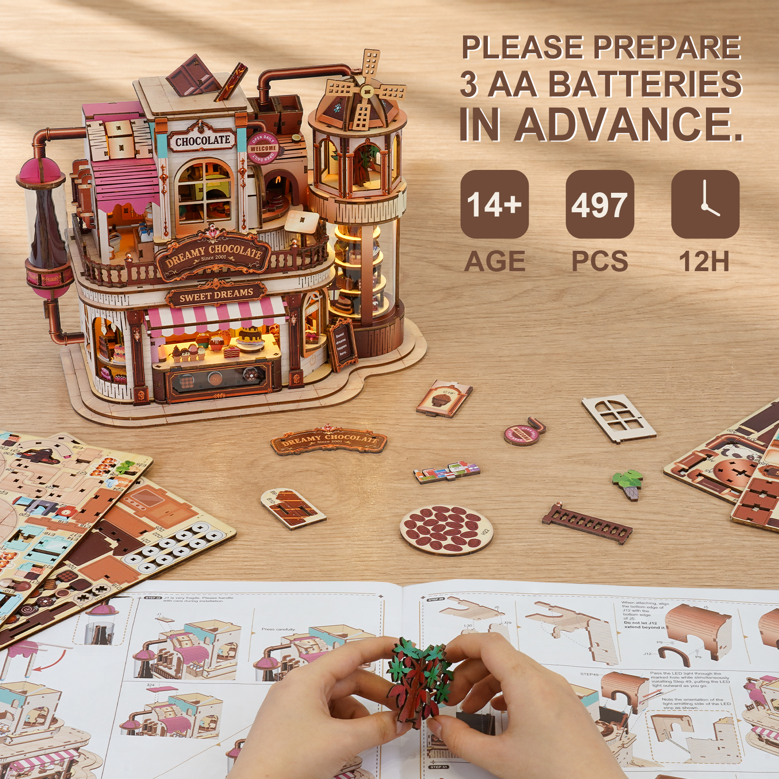 Chocolate Factory - 3D Mechanical Motion Model