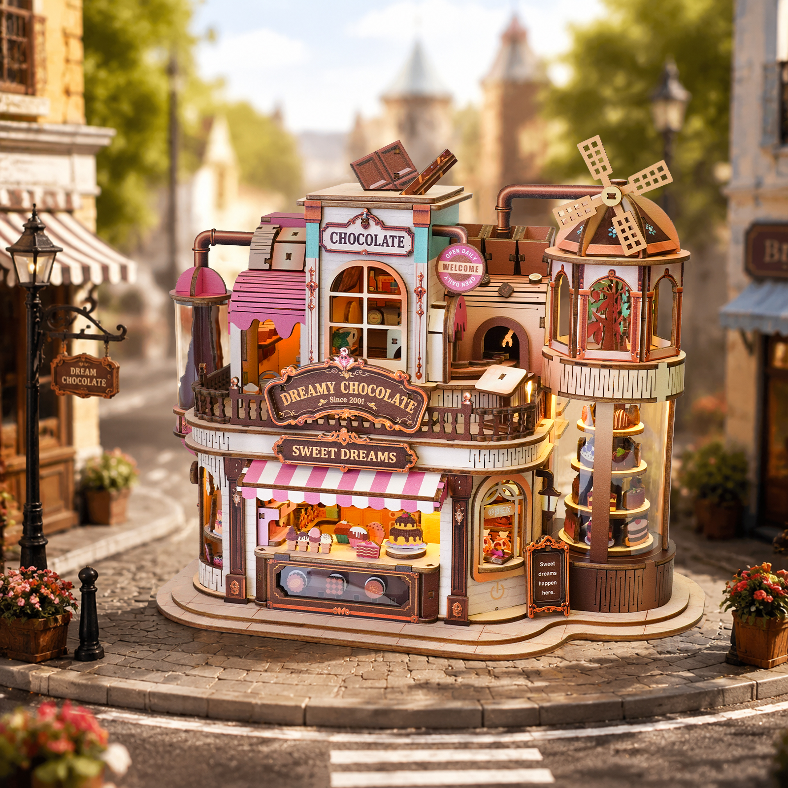 Chocolate Factory - 3D Mechanical Motion Model