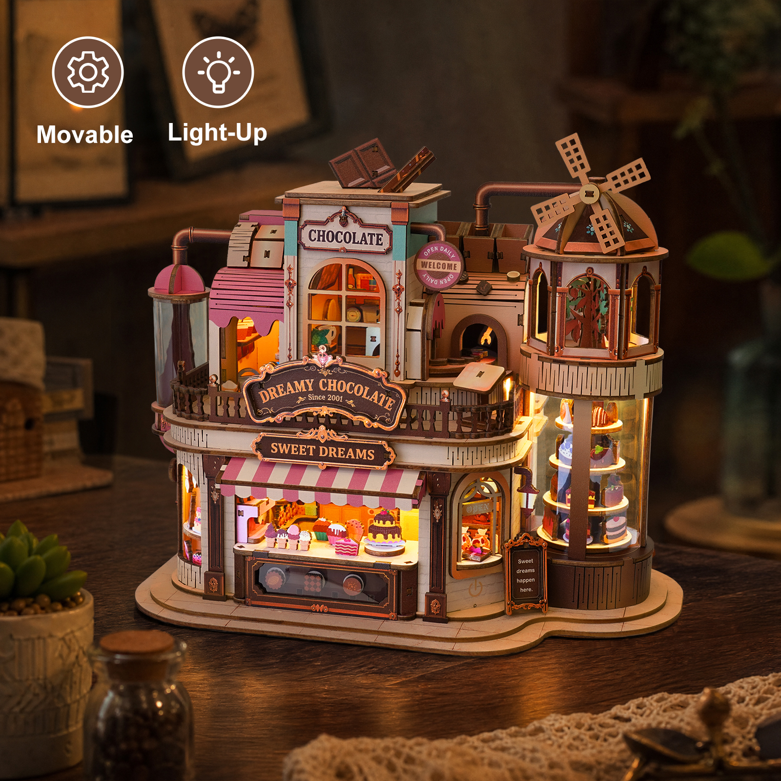 Chocolate Factory - 3D Mechanical Motion Model