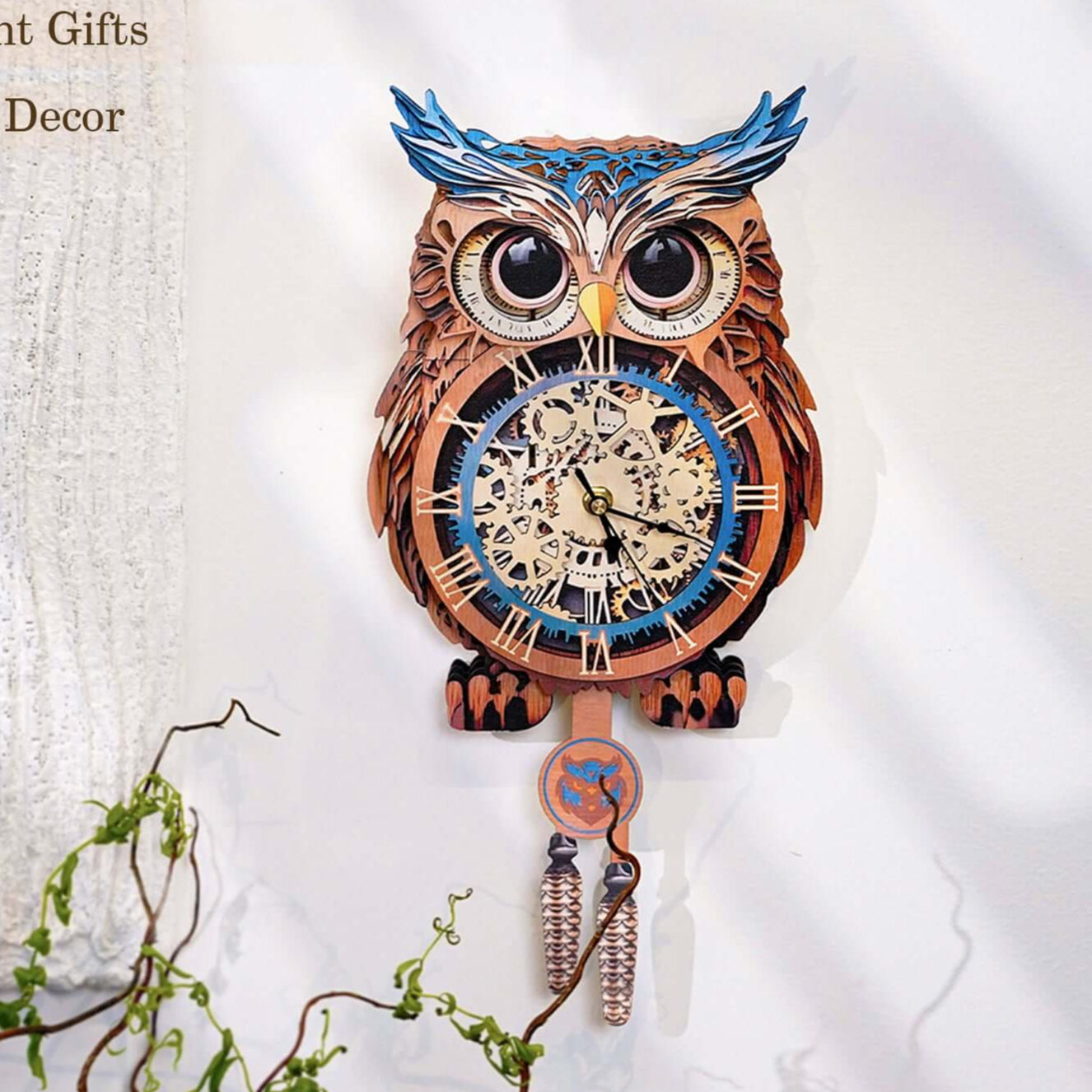 DIY Wooden Clock, 3D Puzzle Craft Kit
