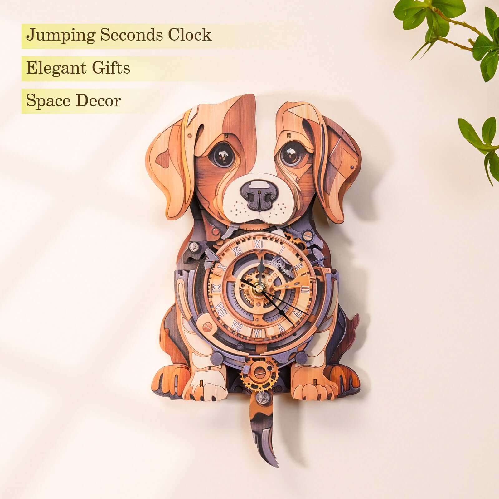 DIY Wooden Clock, 3D Puzzle Craft Kit