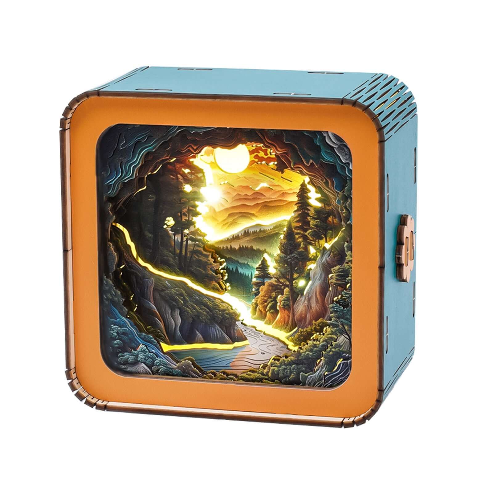 3D Wooden Puzzle Night Light, DIY kits for adults