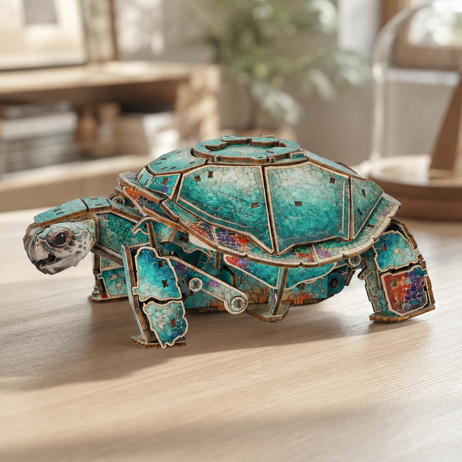 3D Wooden Mechanical Kit - Sea Turtle