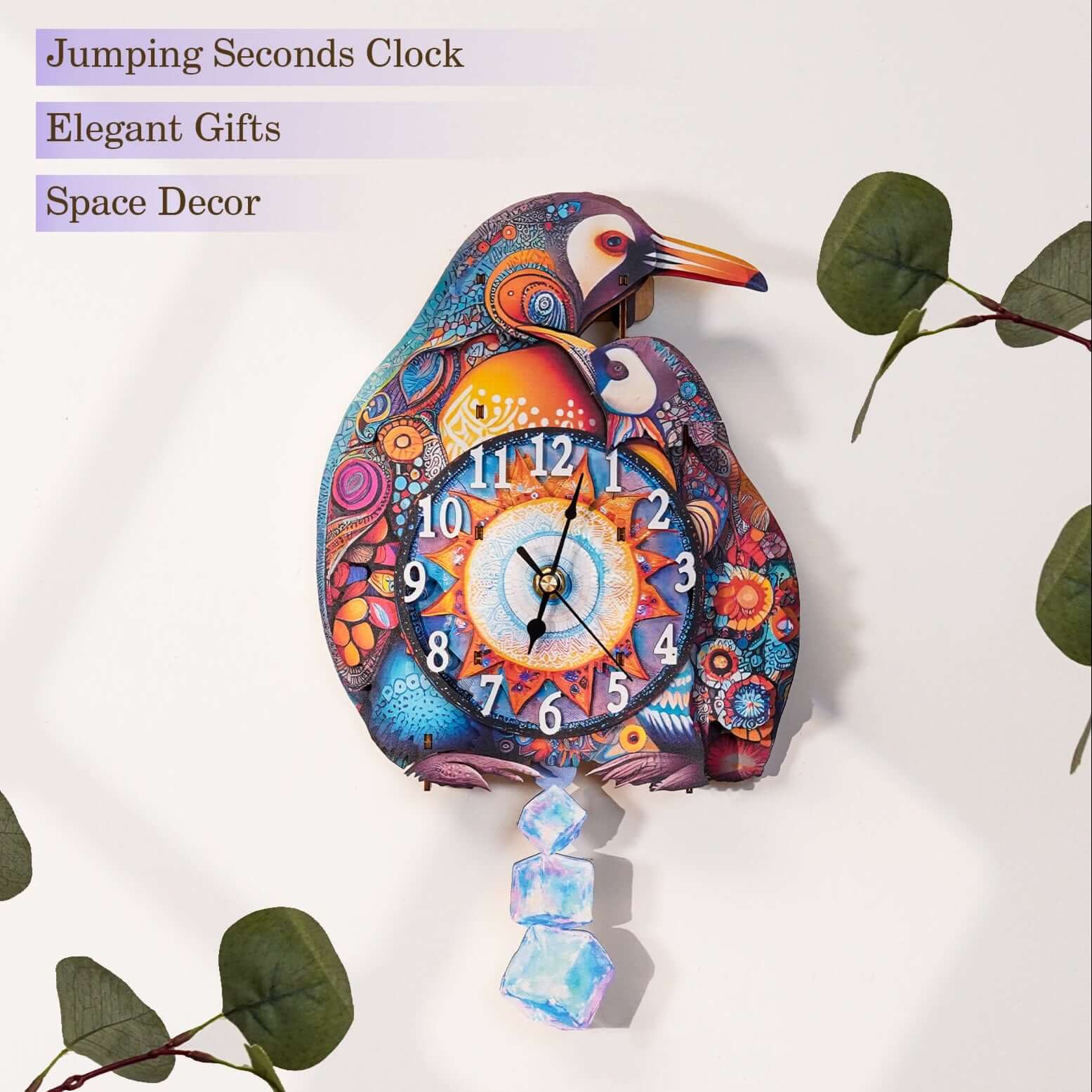 DIY Wooden Clock, 3D Puzzle Craft Kit