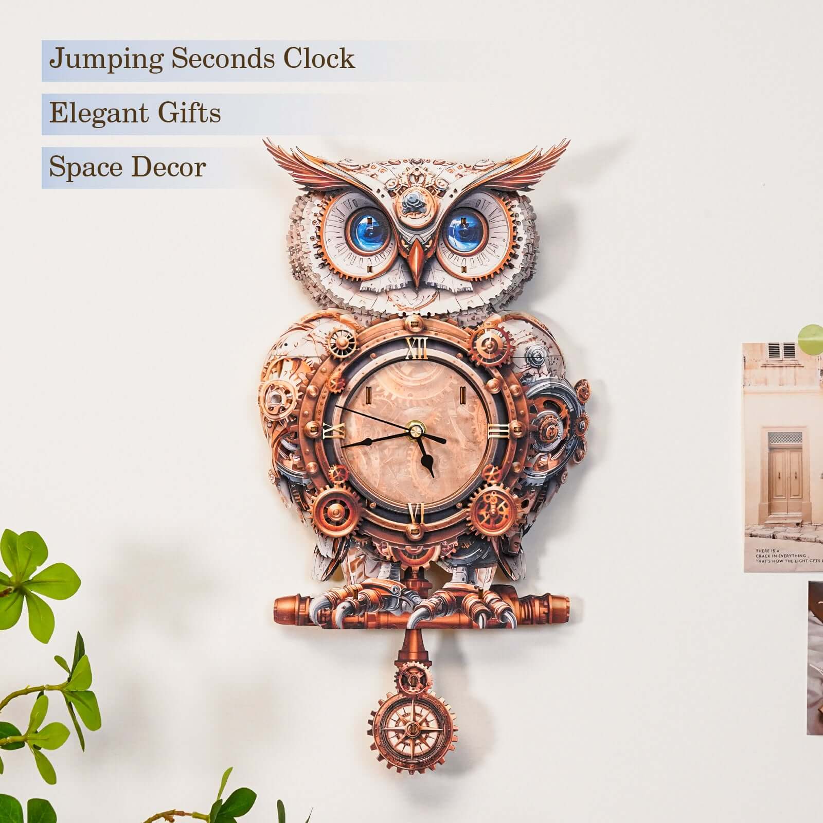 DIY Wooden Clock, 3D Puzzle Craft Kit