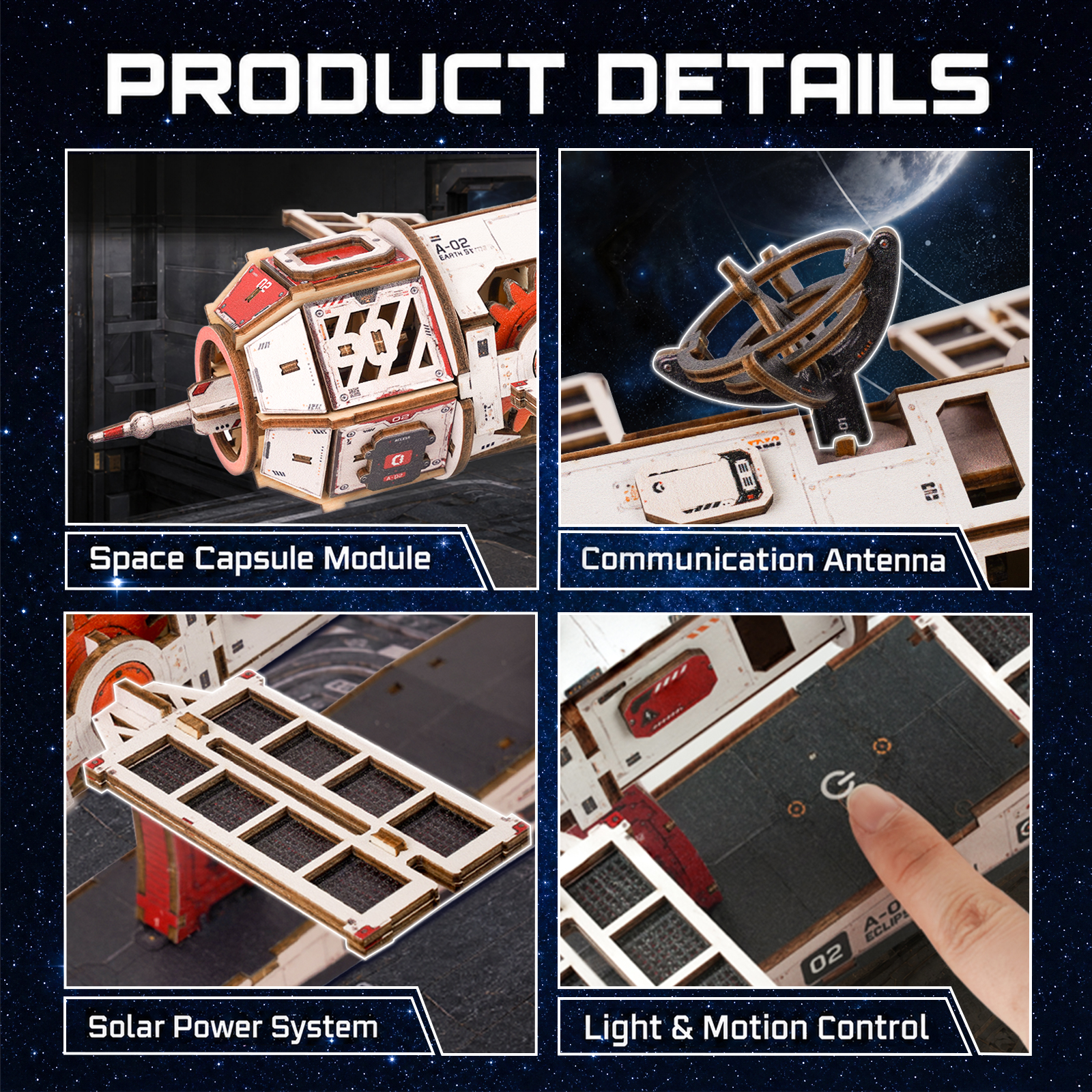 Space Station - 3D Mechanical Motion Model