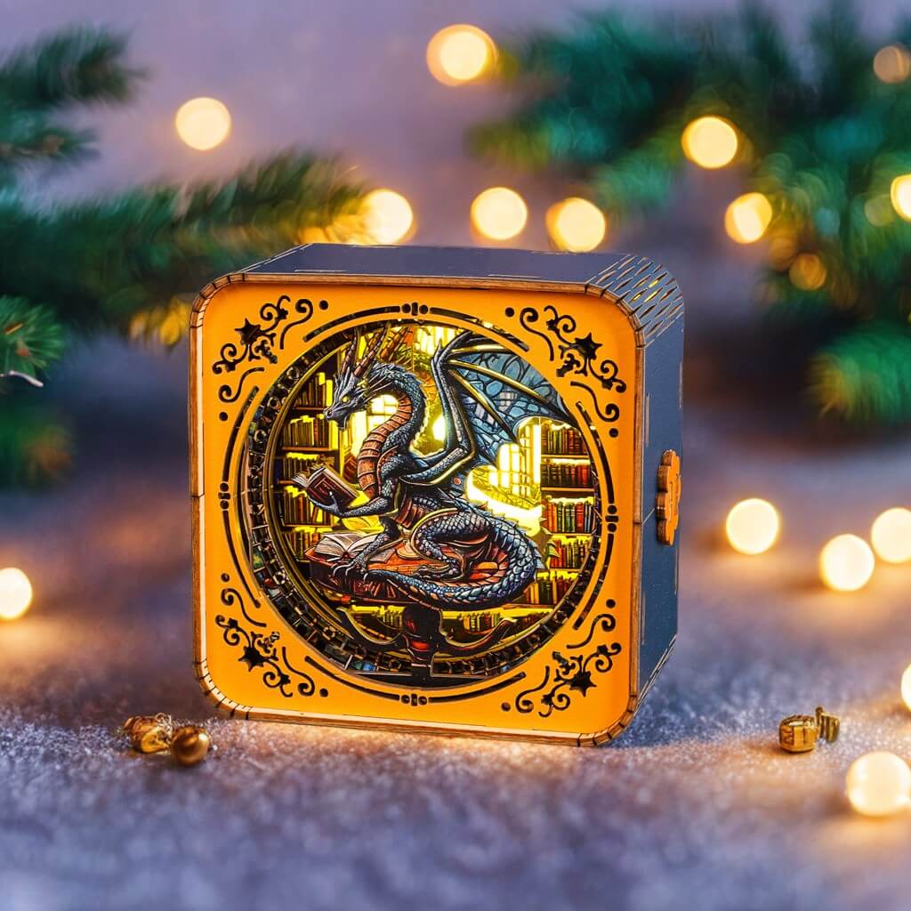 3D Wooden Puzzle Night Light, DIY kits for adults