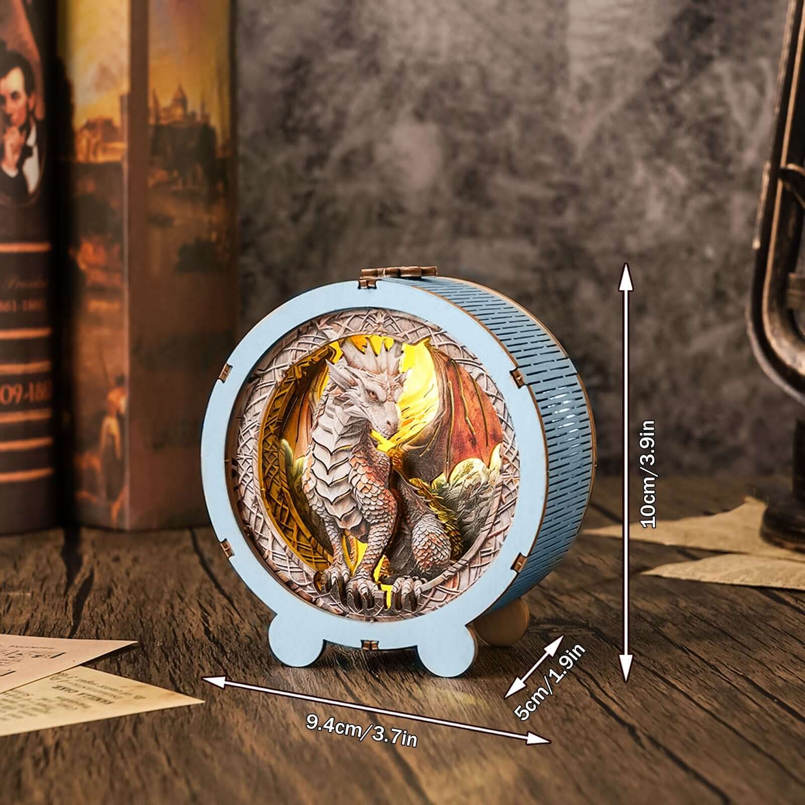 3D Wooden Puzzle Night Light, DIY kits for adults