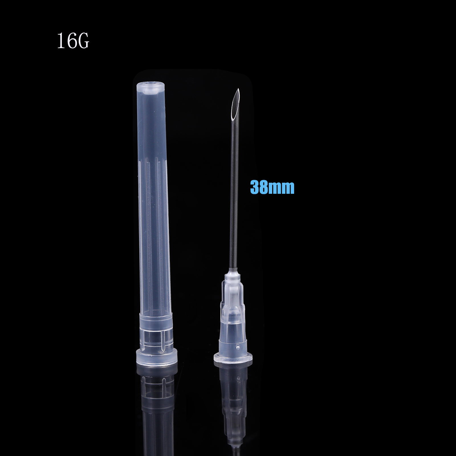 16G 38mm Disposable Sterile Needles | ANTONMOVE- Size Picture