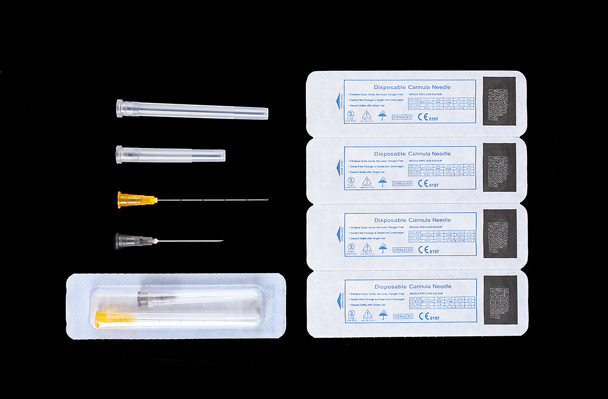 Cannula Needles 50pcs/box Disposable Blunt Tip Cannula Needle For Filler Injection