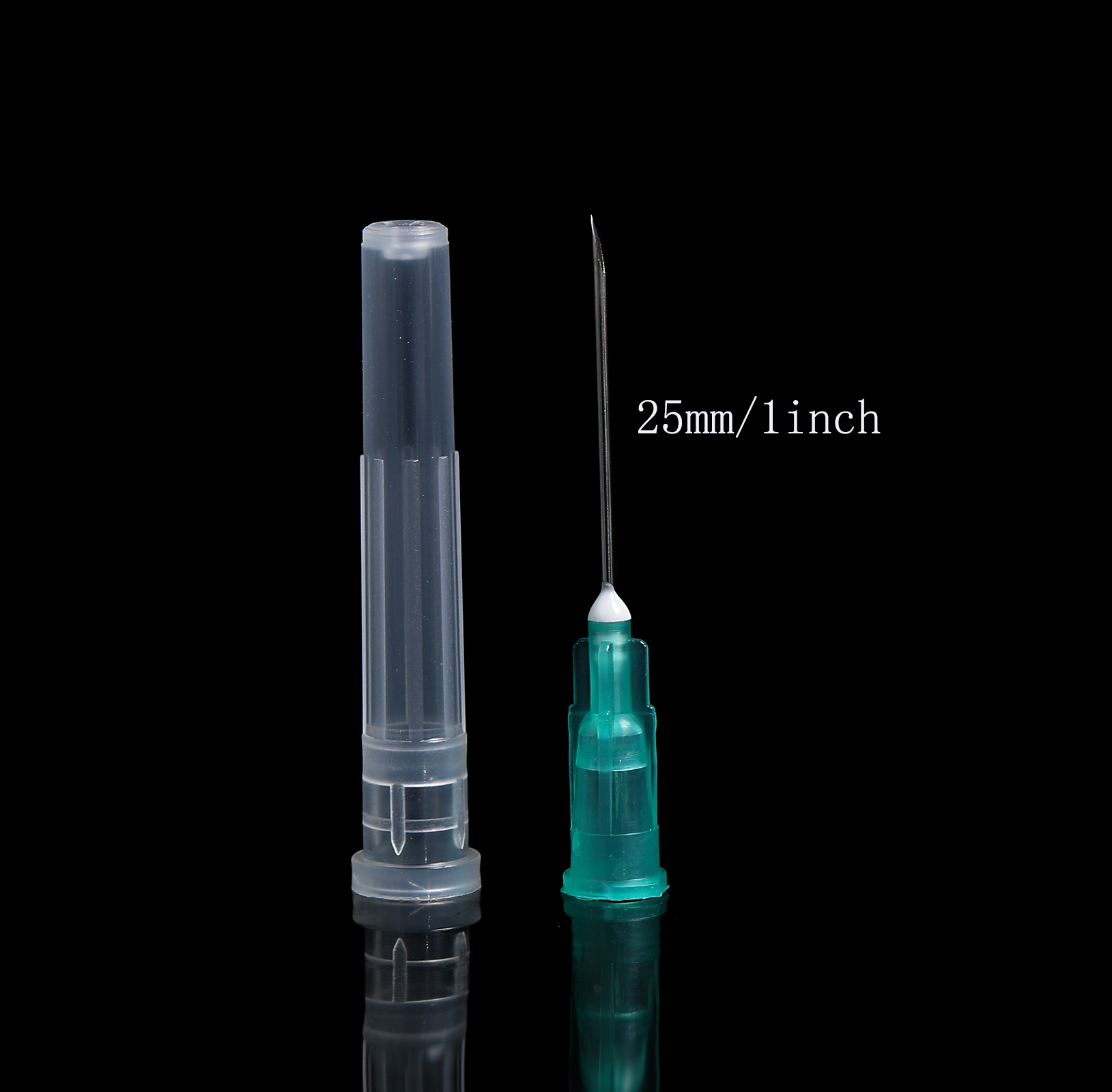 ANTONMOVE 21G 25mm (1 inch) Disposable Sterile Needle - Blood Draw Phlebotomy