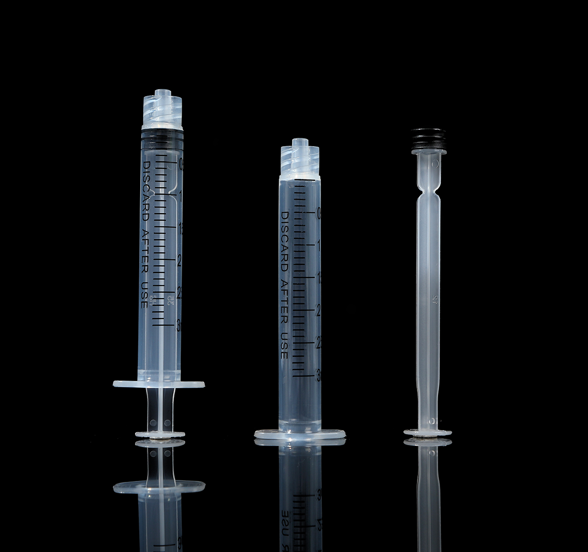 ANTONMOVE 3ml Disposable Sterile Luer Lock Syringes - Medical Grade - 100pcs 