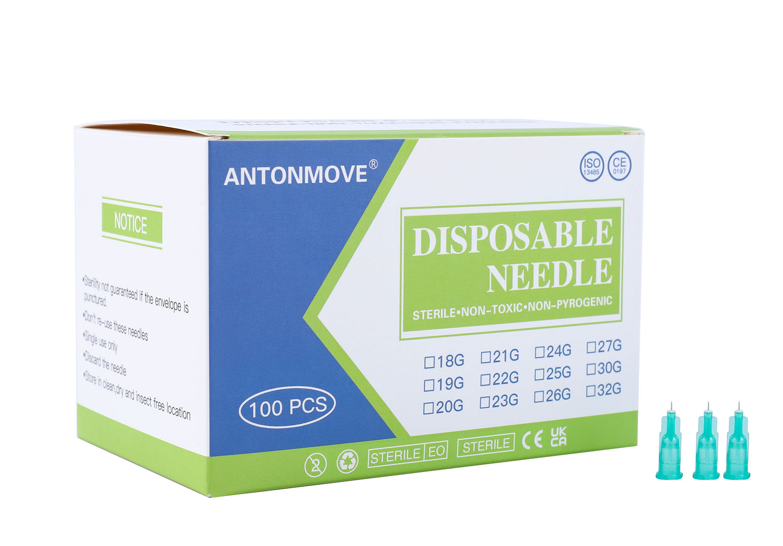 Sterile Needles without FDA CE