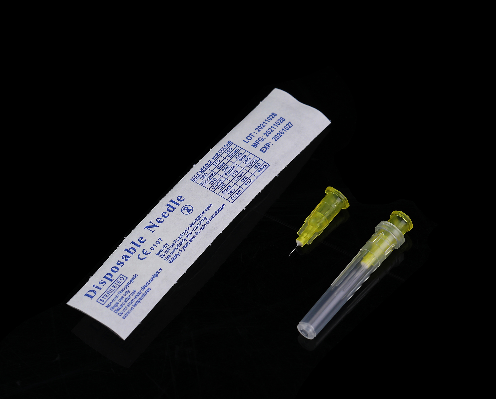 30G Disposable Sterile Needles 4/6/8/13/25mm | ANTONMOVE - Medical & Aesthetic