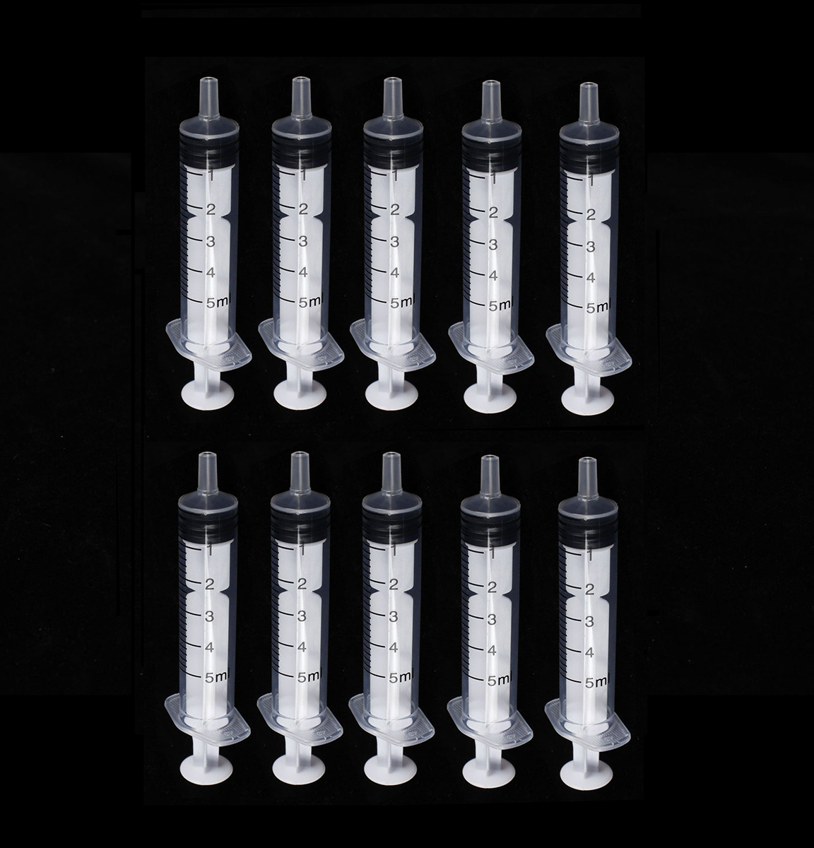 ANTONMOVE 5ml Disposable Sterile Luer Slip Syringe - Medical Grade Sterile Syringe