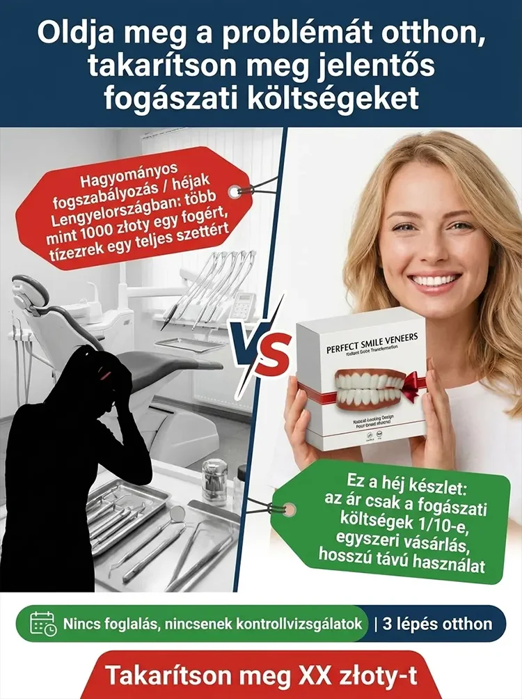 Teljesen borító, élelmiszer-minőségű fogszabályzó sín