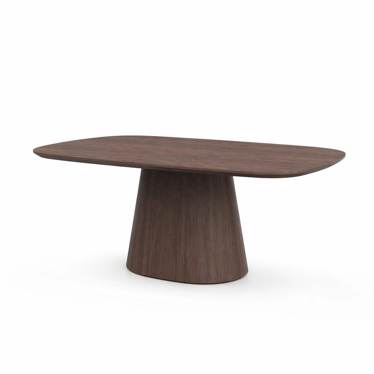 Walnuss Esstisch rechteckig Dunkel 200x100x75 cm-COZYOLUME