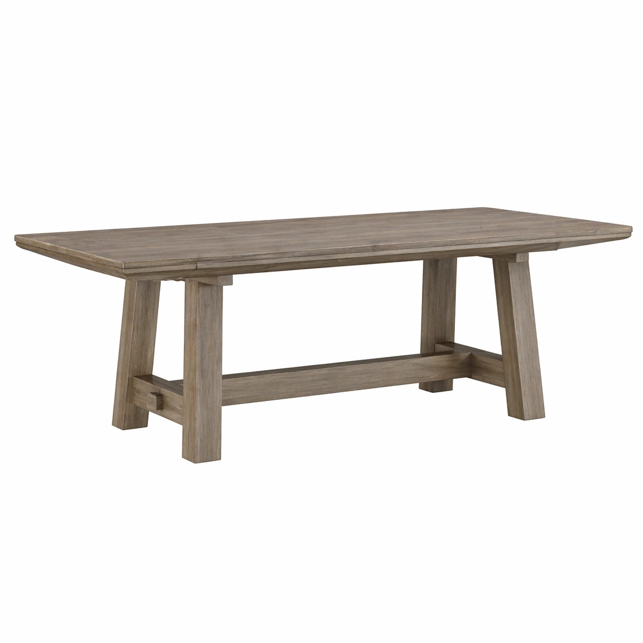 Esstisch aus Eichenholz Grau 200x100x76 cm-COZYOLUME