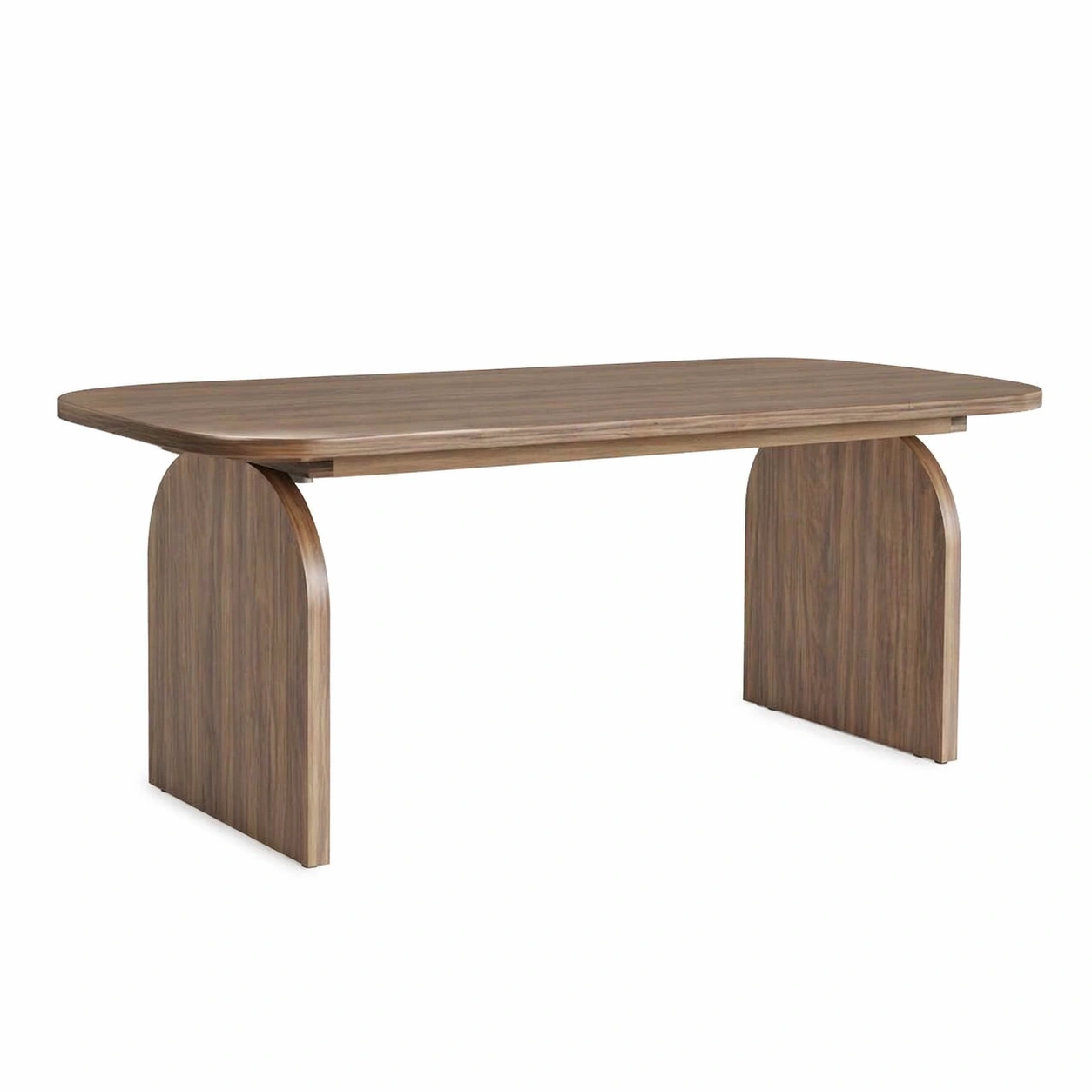 Esstisch Holzfurnier Braun 200x100x75 cm-COZYOLUME
