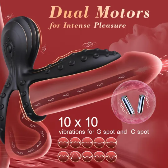 š„š„Vibrating cock ring for men and women ā a three-in-one thrillš„