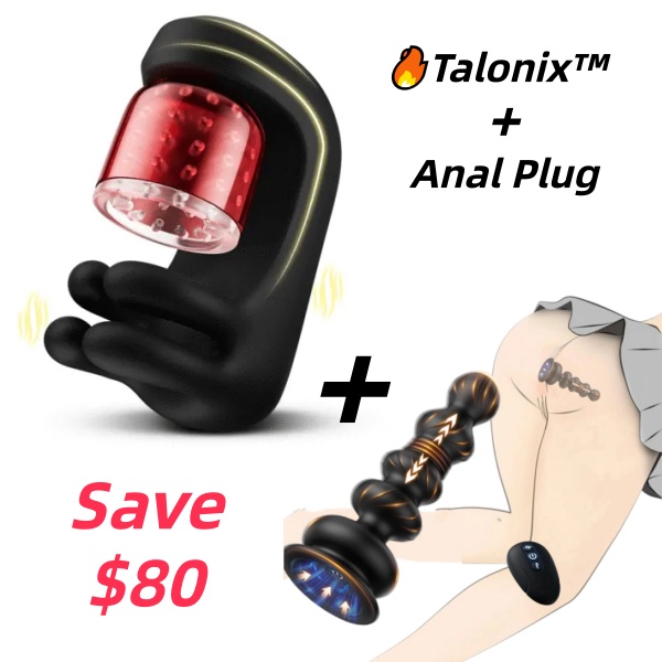 💥🔥2026 Upgraded Male Masturbator Sex Toys 360° Licking & Clamping Glans Trainer - 👅Talonix™