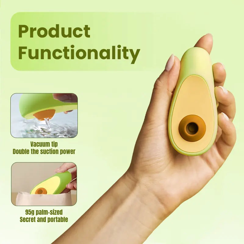 🔥Avocado Clit Sucking Vibrator🥑
