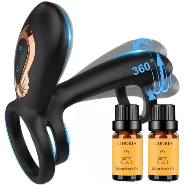 🔥🍆2026 Upgraded 10 Vibration Modes Penis Sleeve Extender with 360° Twisting G-Spot Stimulator -💪Phantom Grip™🔥