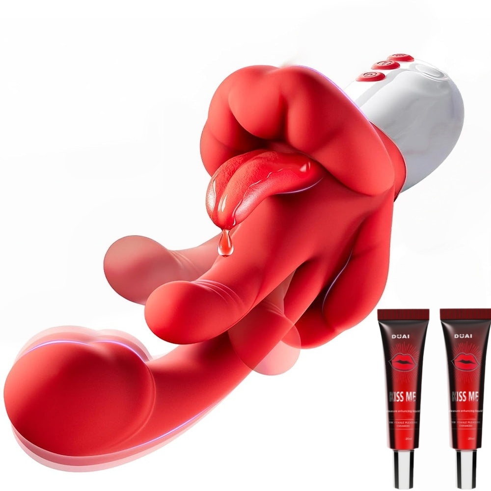 2026💖Tindra - Rhythmic Swings 4 In 1 Tongue Licking & Swings & Heating G-spot Vibrator 