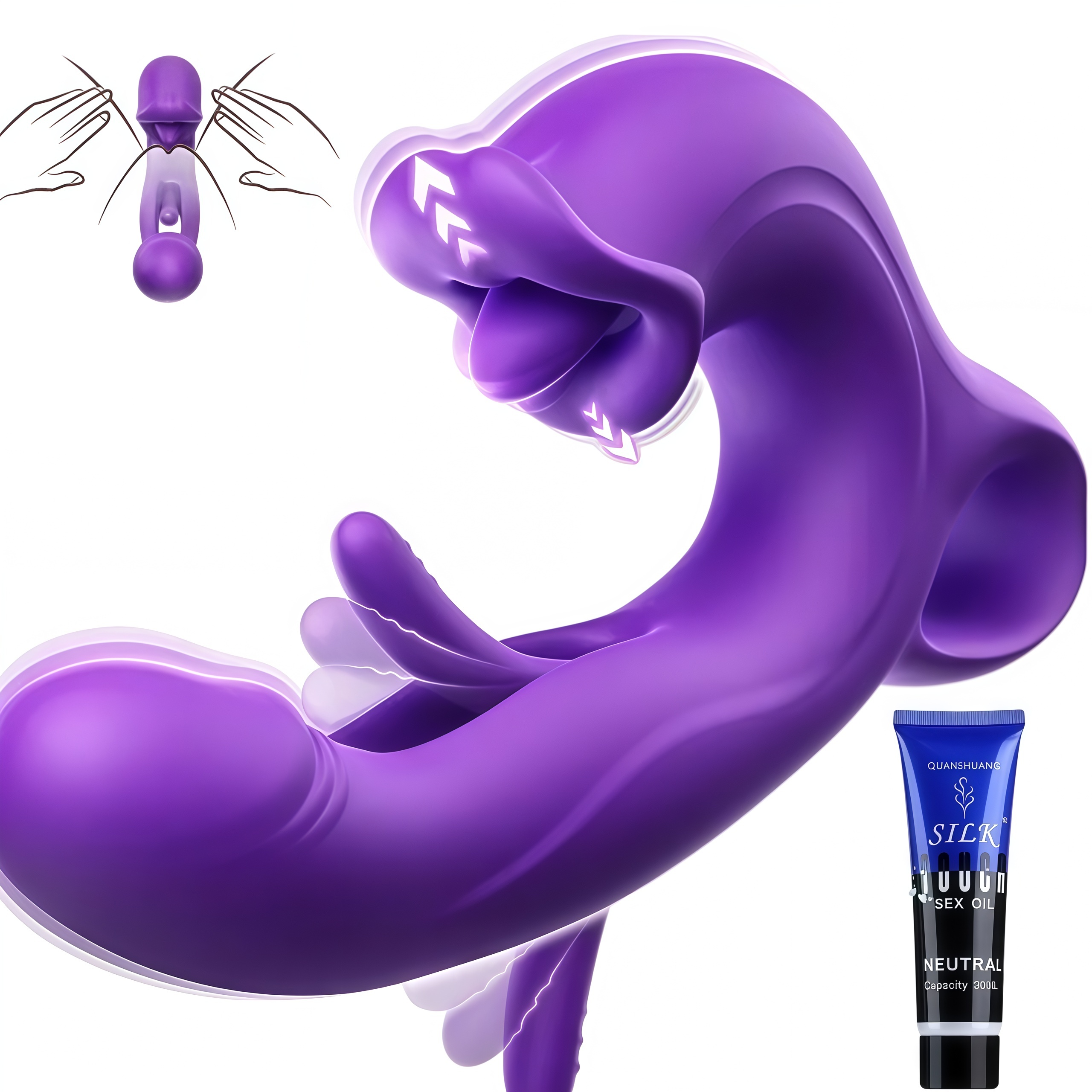 【Discreet Delivery】2026's Best-Selling New Product 😍——Luniva 4 in 1 Pelvic floor trainer plug