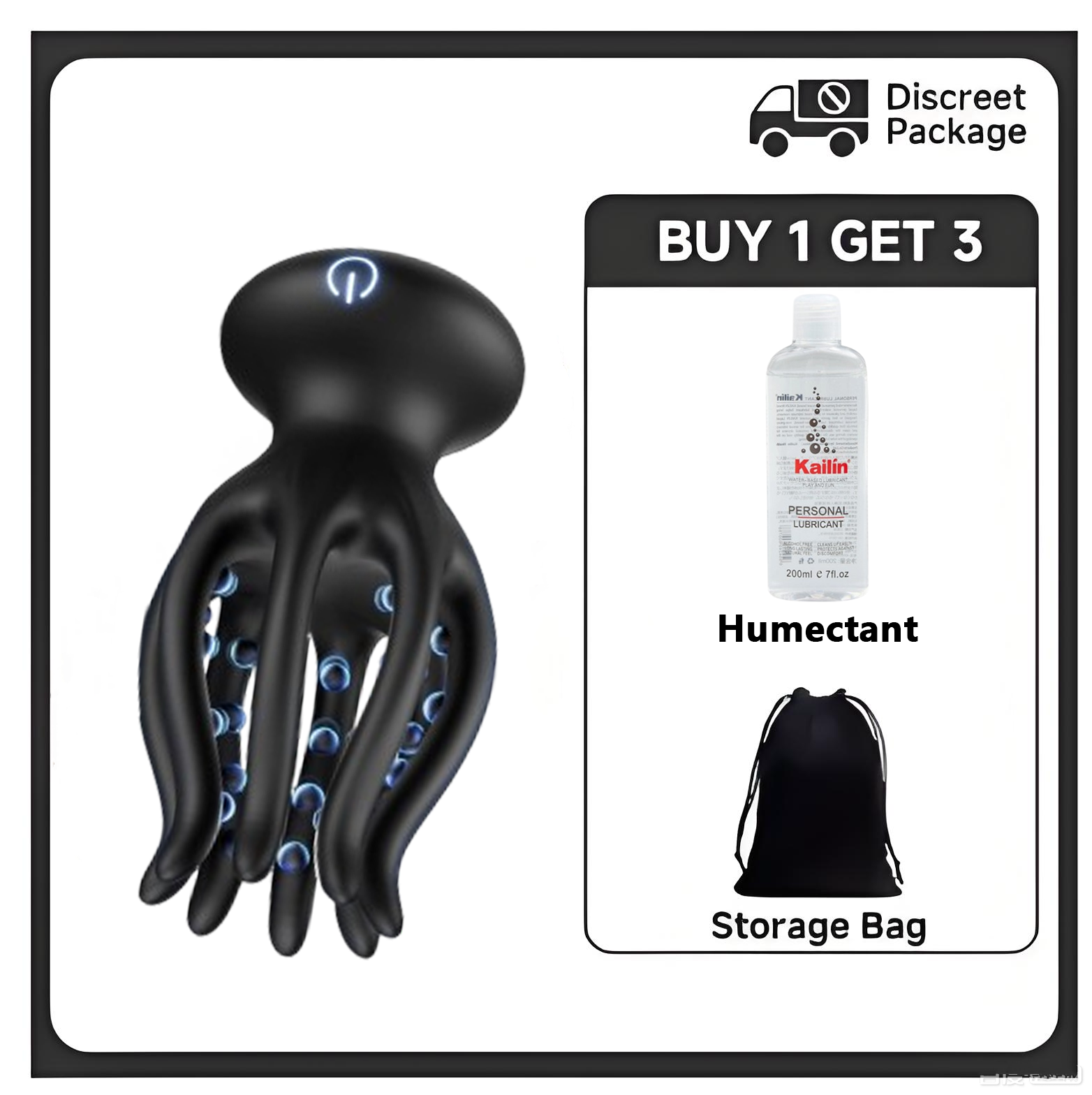 2026 Limited 50% OFFKRAKEN SuptruckTM X10 Unisex360° Vibrator 32 MassageBeads & 10 Modes