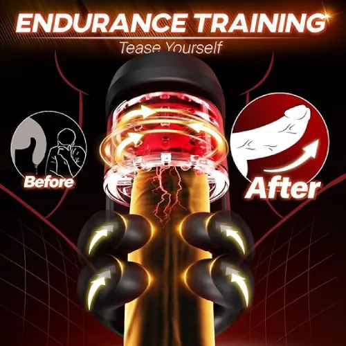 💥🔥2026 Upgraded Male Masturbator Sex Toys 360° Licking & Clamping Glans Trainer - 👅Talonix™