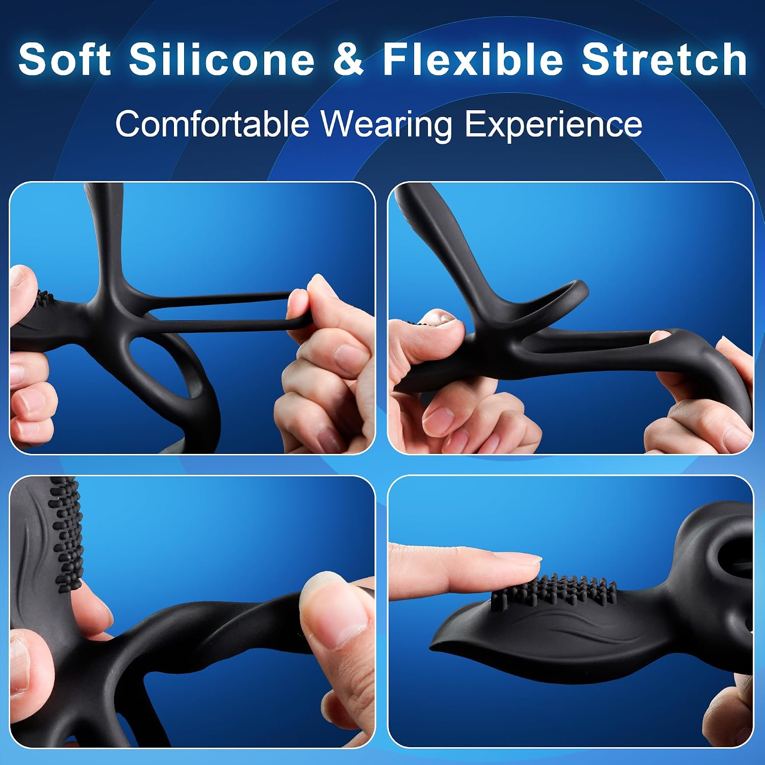 Viresta™ 💞 3-in-1 Couple Vibrator Ring — 10 Modes, Dual Stimulation & Intense Pleasure