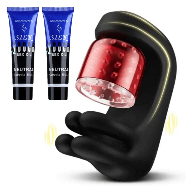 💥🔥2026 Upgraded Male Masturbator Sex Toys 360° Licking & Clamping Glans Trainer - 👅Talonix™