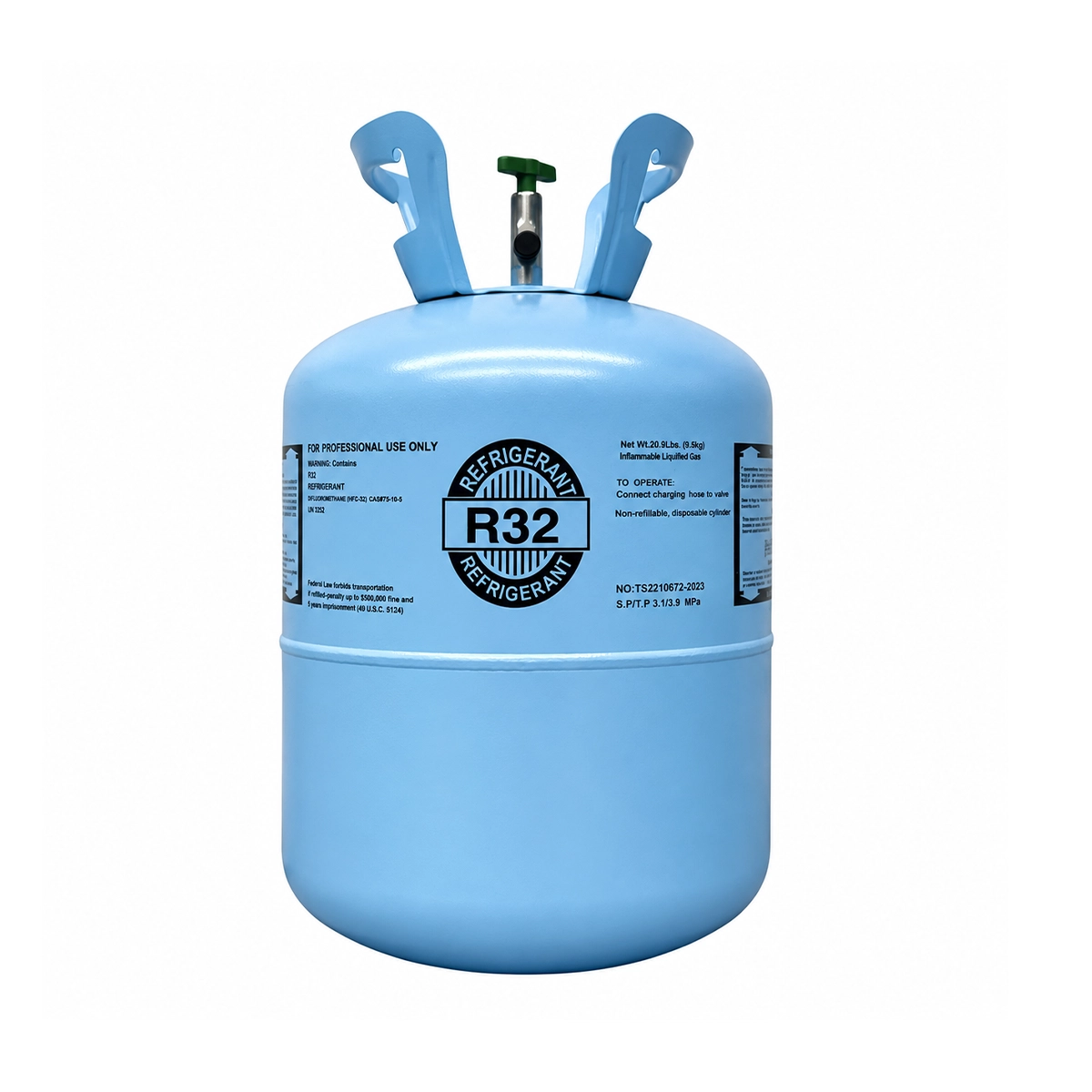 20.9LB R32 Refrigerant R-32