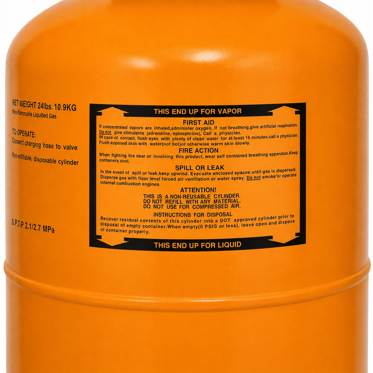 24LB R404A Refrigerant R-404A
