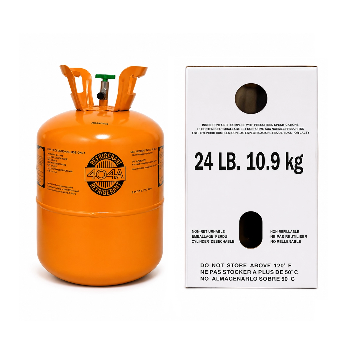 24LB R404A Refrigerant R-404A