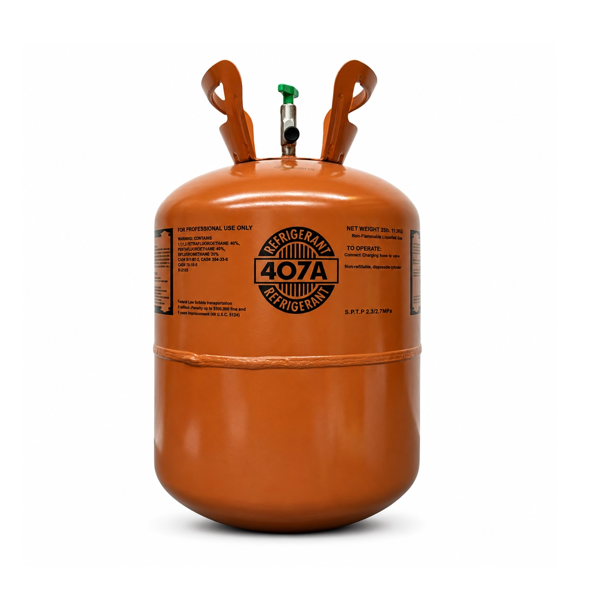 25LB R407A Refrigerant R-407A