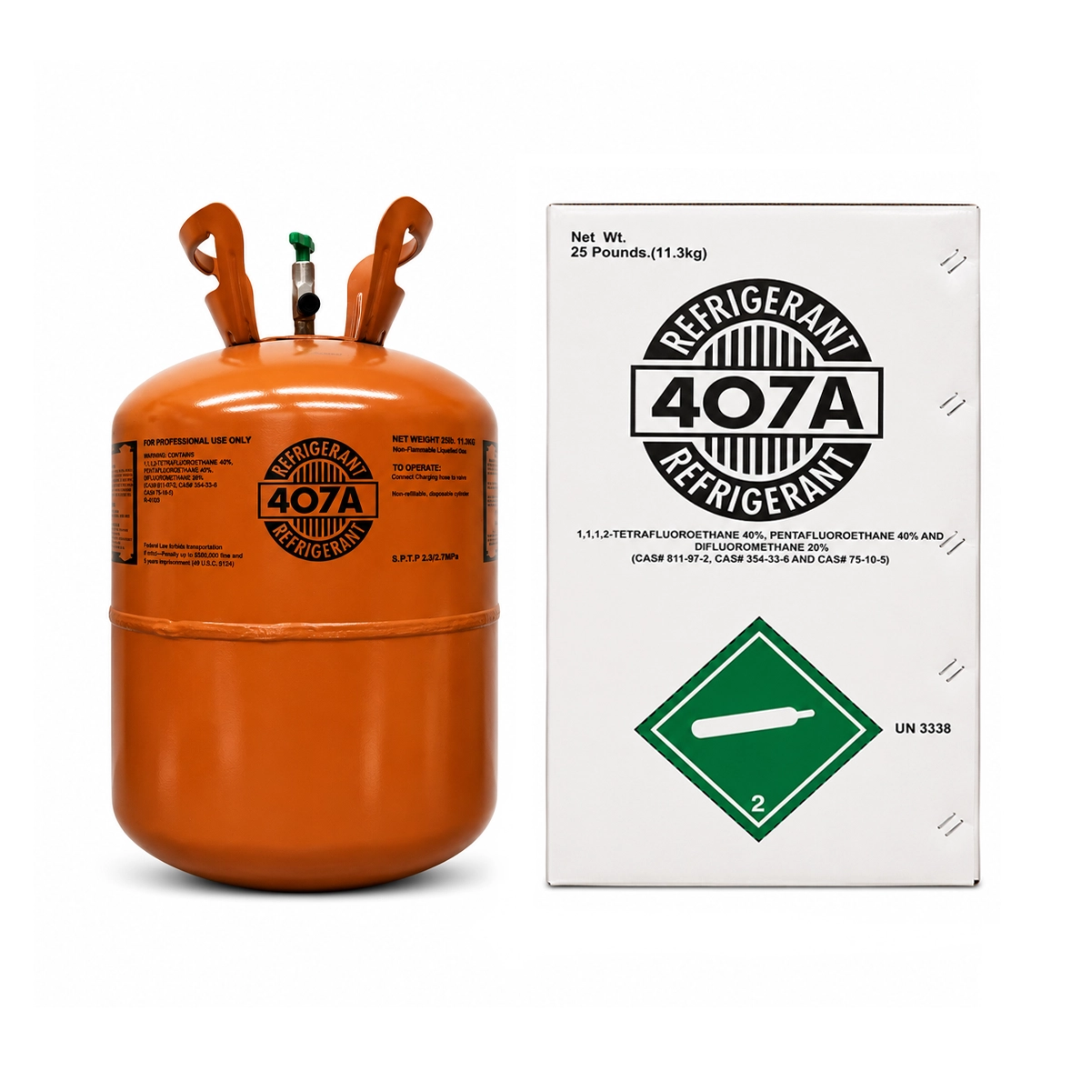 25LB R407A Refrigerant R-407A