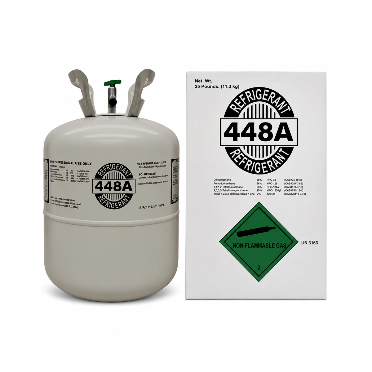 25LB R448A Refrigerant R-448A