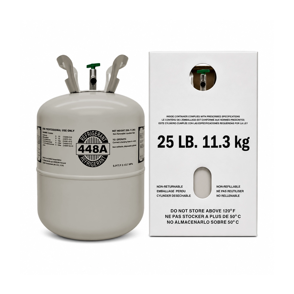 25LB R448A Refrigerant R-448A