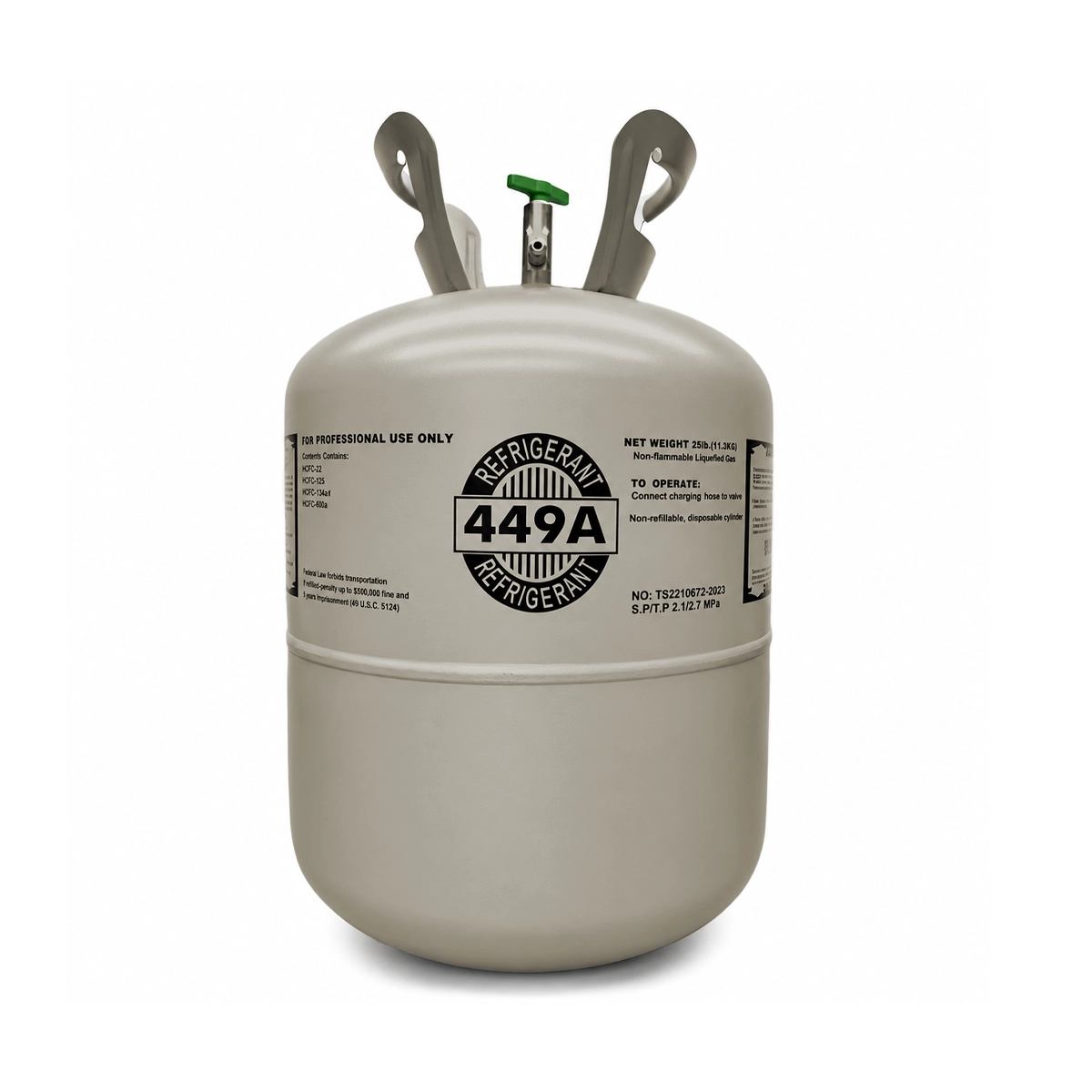 25LB R449A Refrigerant R-449A
