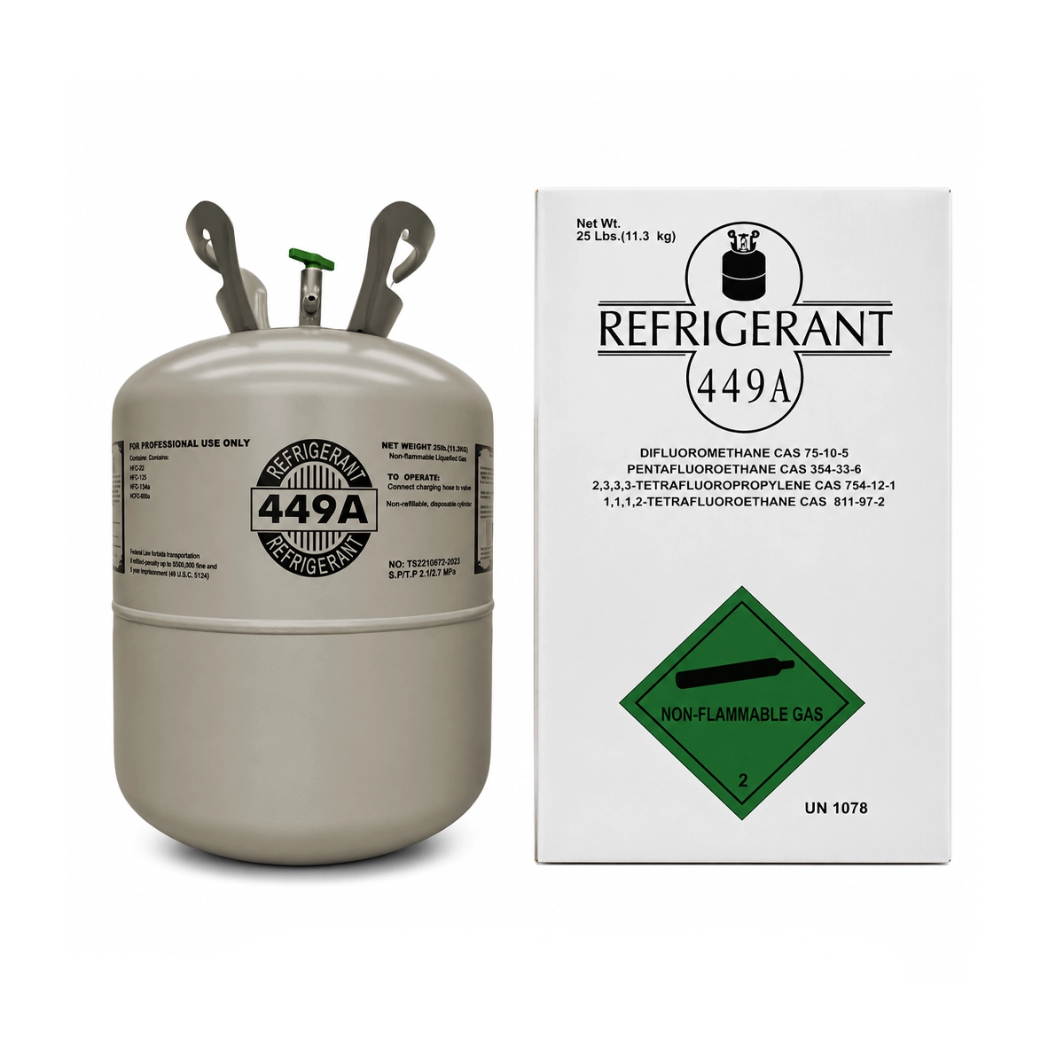 25LB R449A Refrigerant R-449A