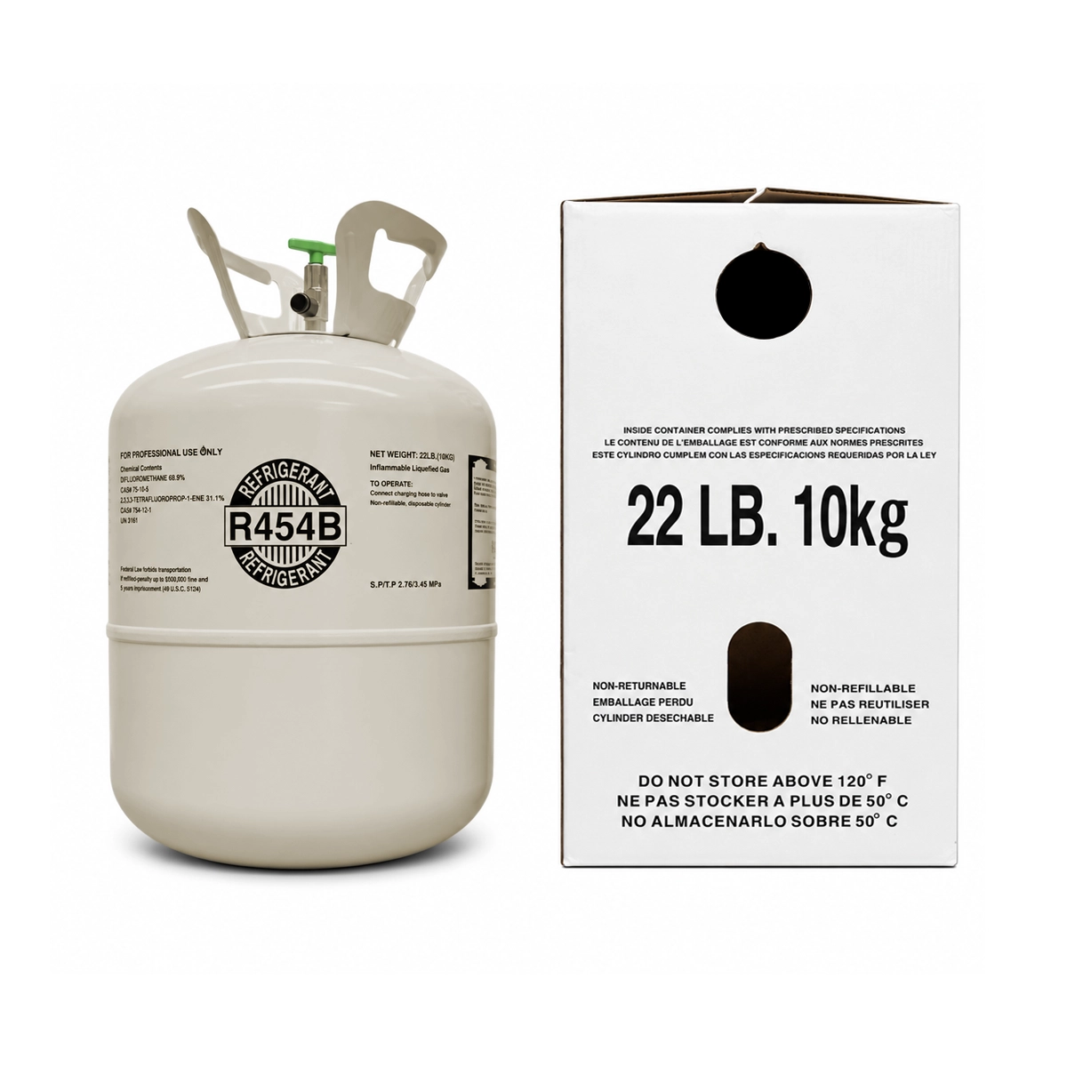 22LB R454B Refrigerant R-454B