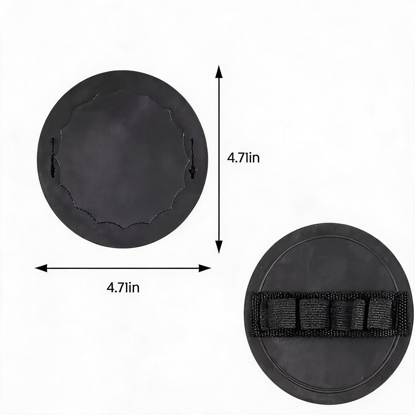 4PC Soft Rubber Shower Scrubber – Scratch-Free & Easy Rinse🫧