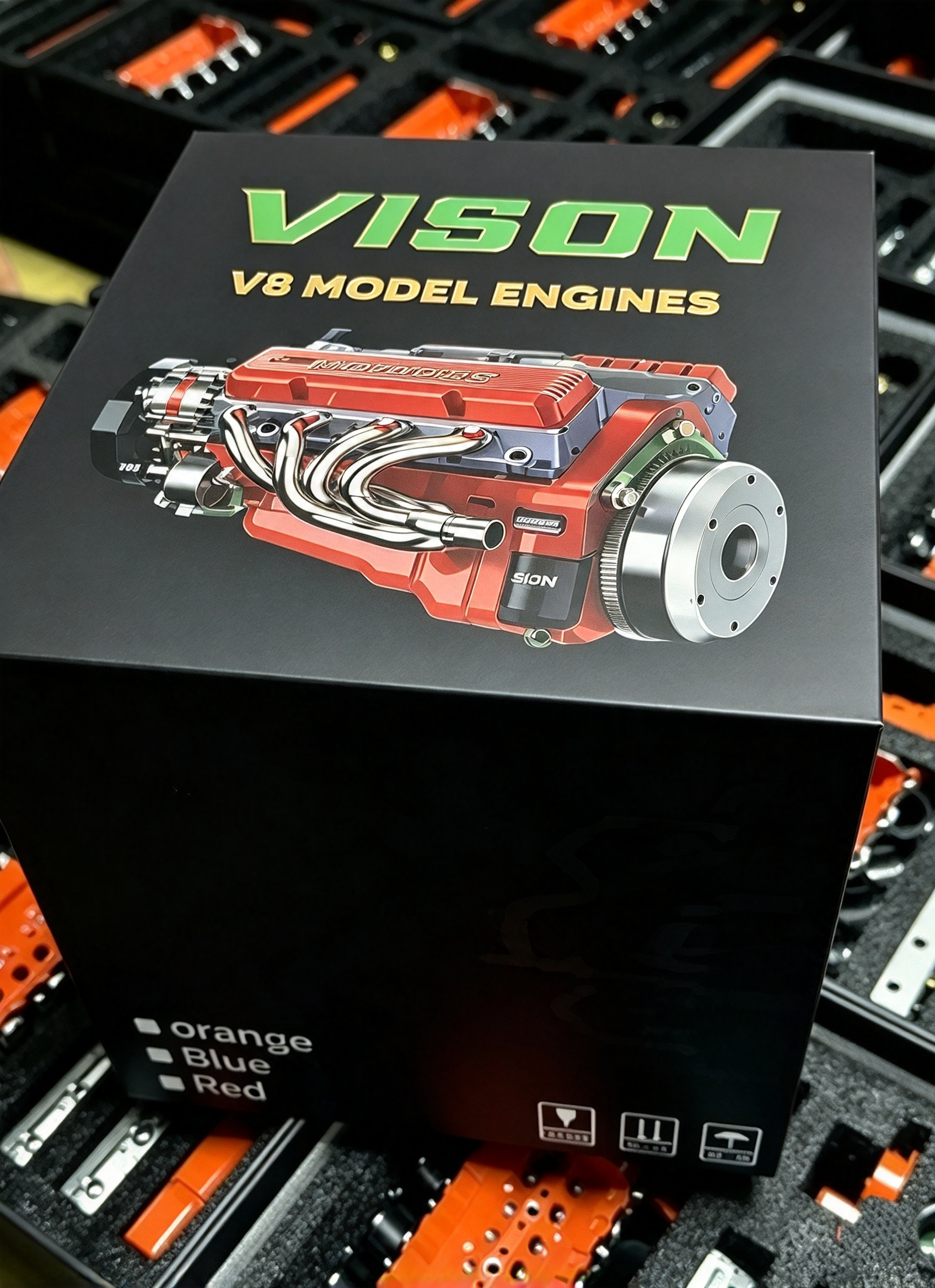 🎉Christmas Last Day Promotion — 50% OFF!+ FREESHIPPING🔥 - Gasoline OHV V8 Small-block Engine Model Kits