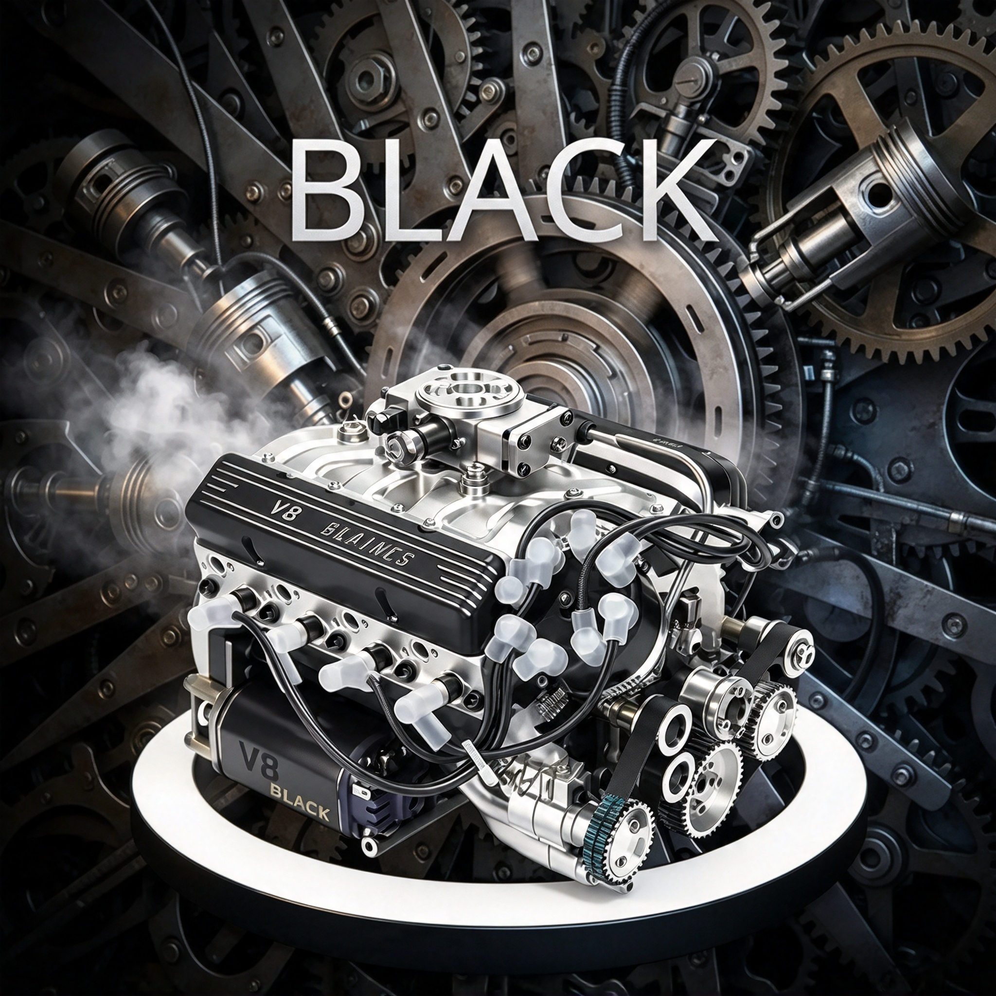 🎉Christmas Last Day Promotion — 50% OFF!+ FREESHIPPING🔥 - Gasoline OHV V8 Small-block Engine Model Kits