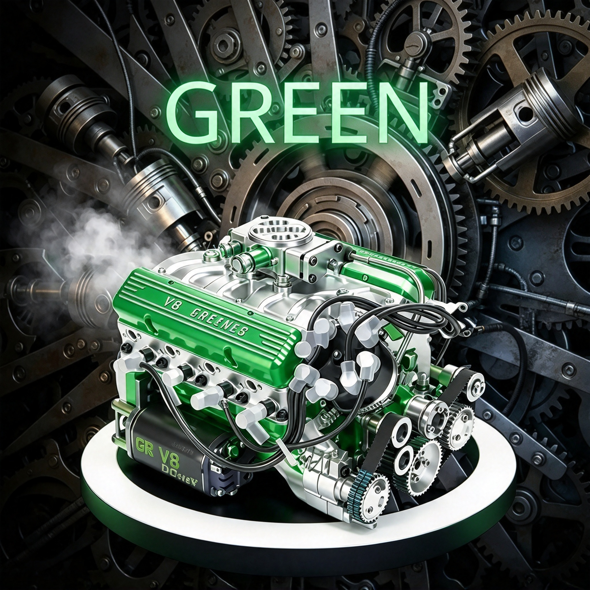 🎉Christmas Last Day Promotion — 50% OFF!+ FREESHIPPING🔥 - Gasoline OHV V8 Small-block Engine Model Kits