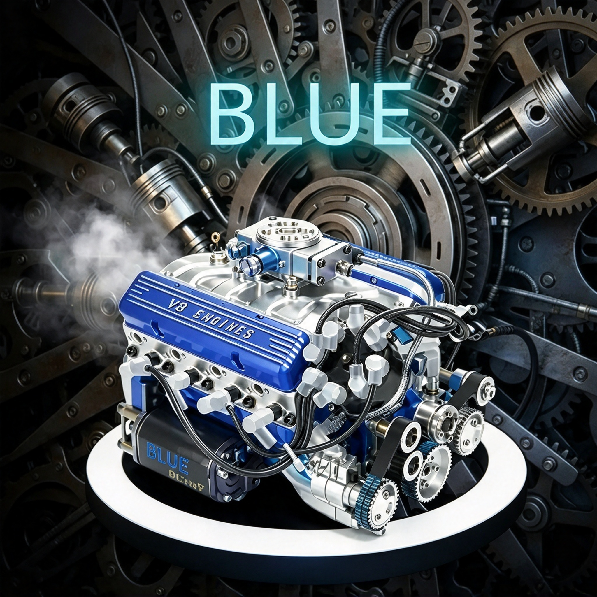 🎉Christmas Last Day Promotion — 50% OFF!+ FREESHIPPING🔥 - Gasoline OHV V8 Small-block Engine Model Kits