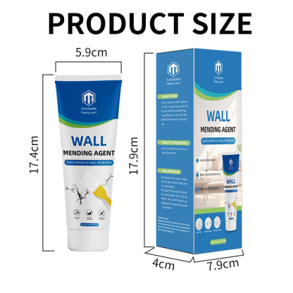 Wall Repair Paste, Wall Repair Paste, White Wall Waterproof and Mildew-Proof Nail Hole Repair Paste, White Putty Paste, Household Wall Repair Paste