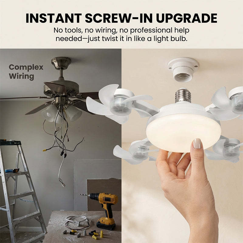 Remote Control Ceiling Fan Light Bulb